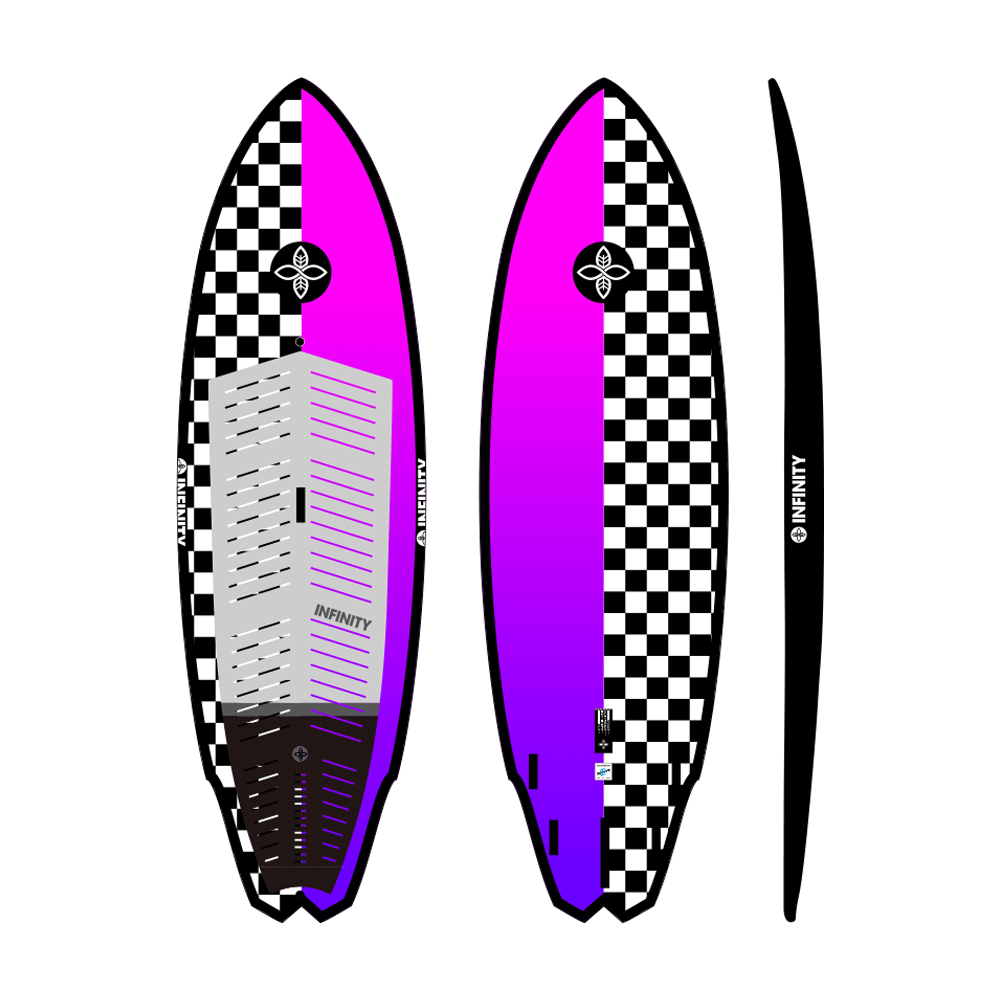 INFINITY B-LINE 7'4 x 23 70L サーフィン・ボディボード